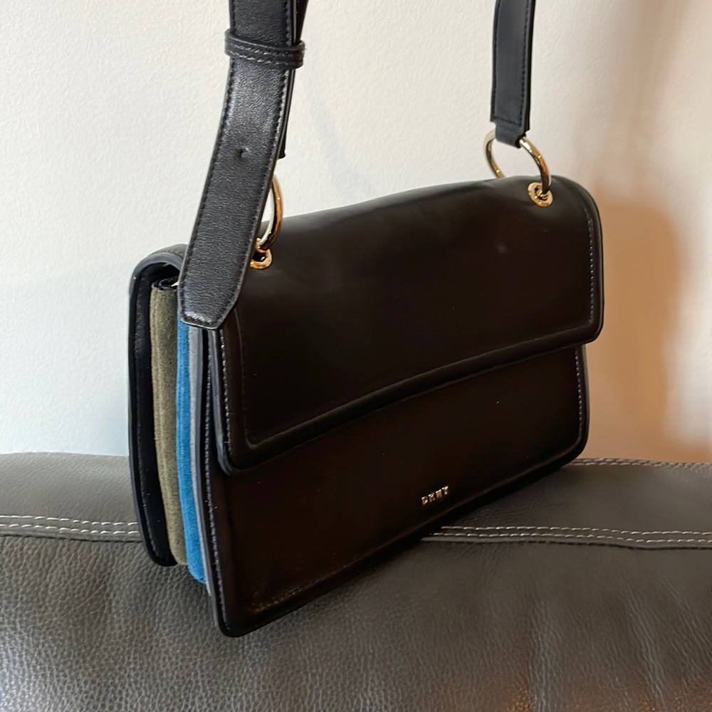 DKNY medium flap crossbody